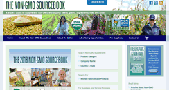 Desktop Screenshot of nongmosourcebook.com